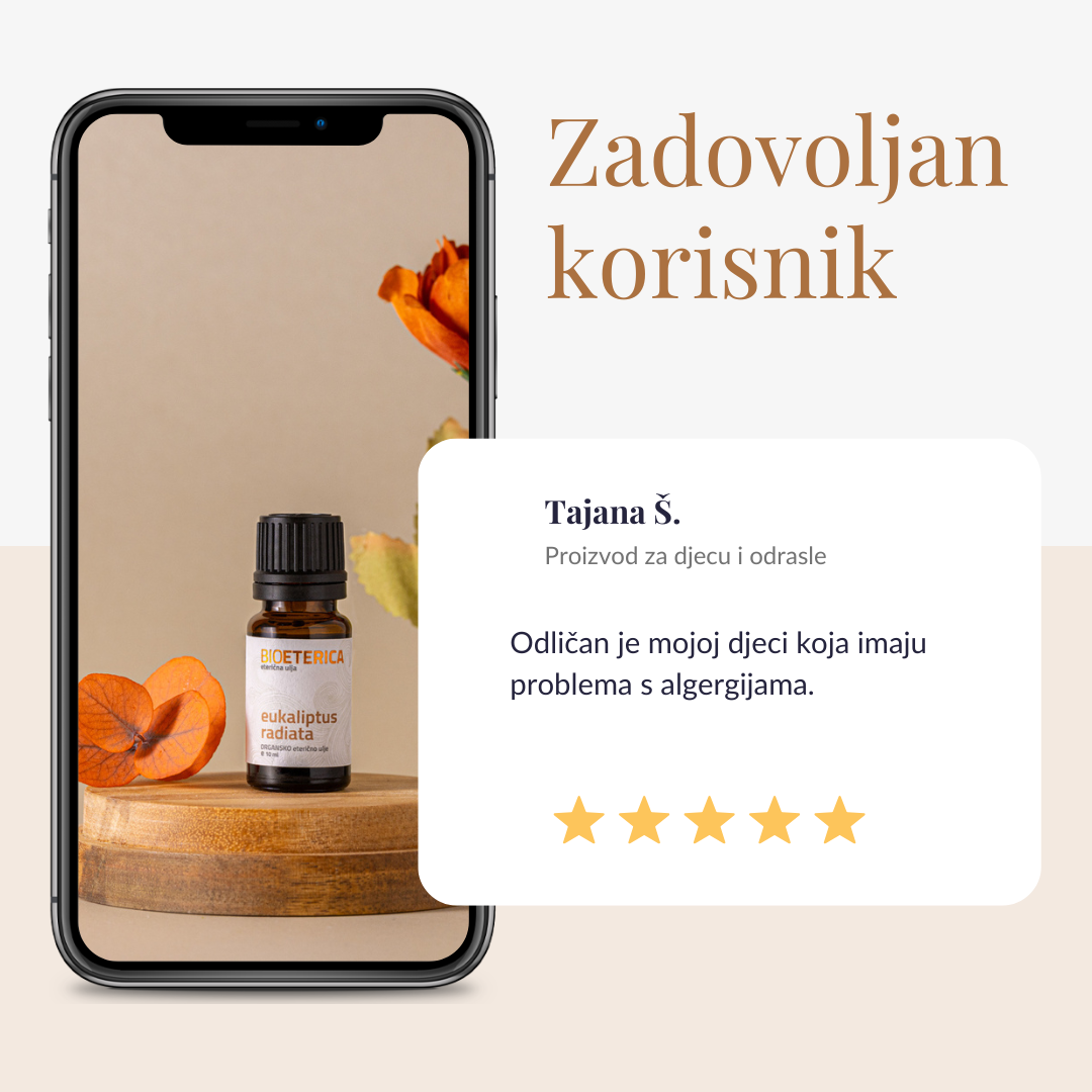 Bioeterica eukaliptus radiata eterično ulje